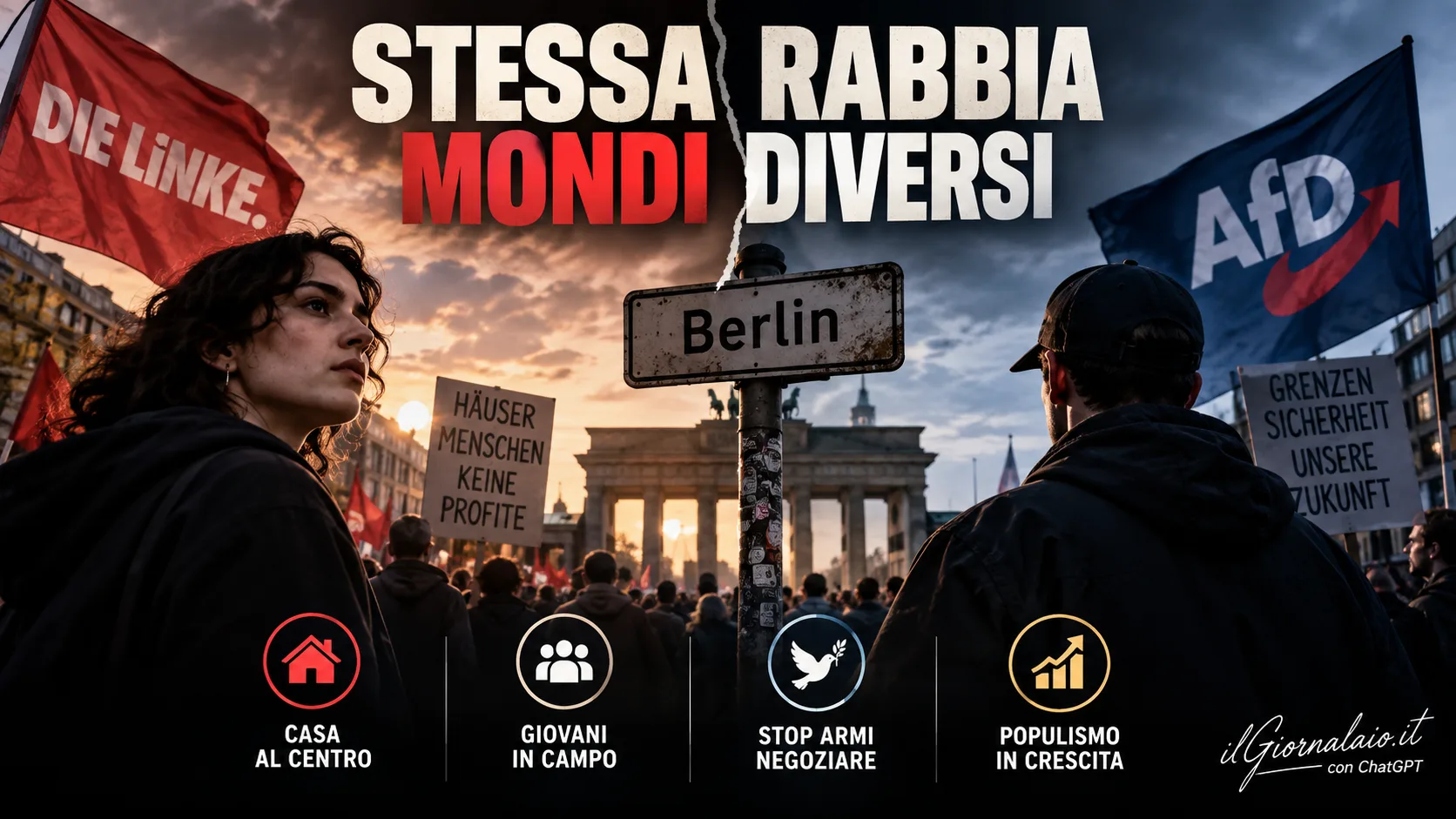 Berlino: ma veramente credete che è la sinistra che batte la destra?