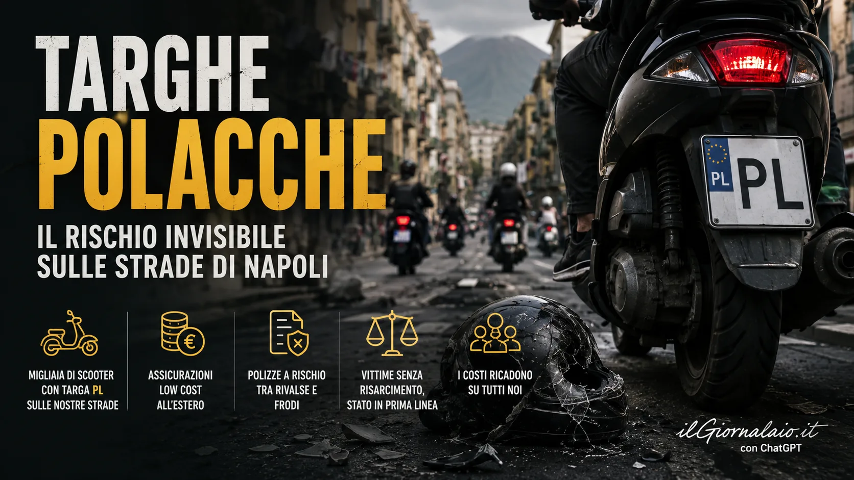 Il "Far West" delle targhe polacche a Napoli: perché la tolleranza zero si ferma davanti al traffico