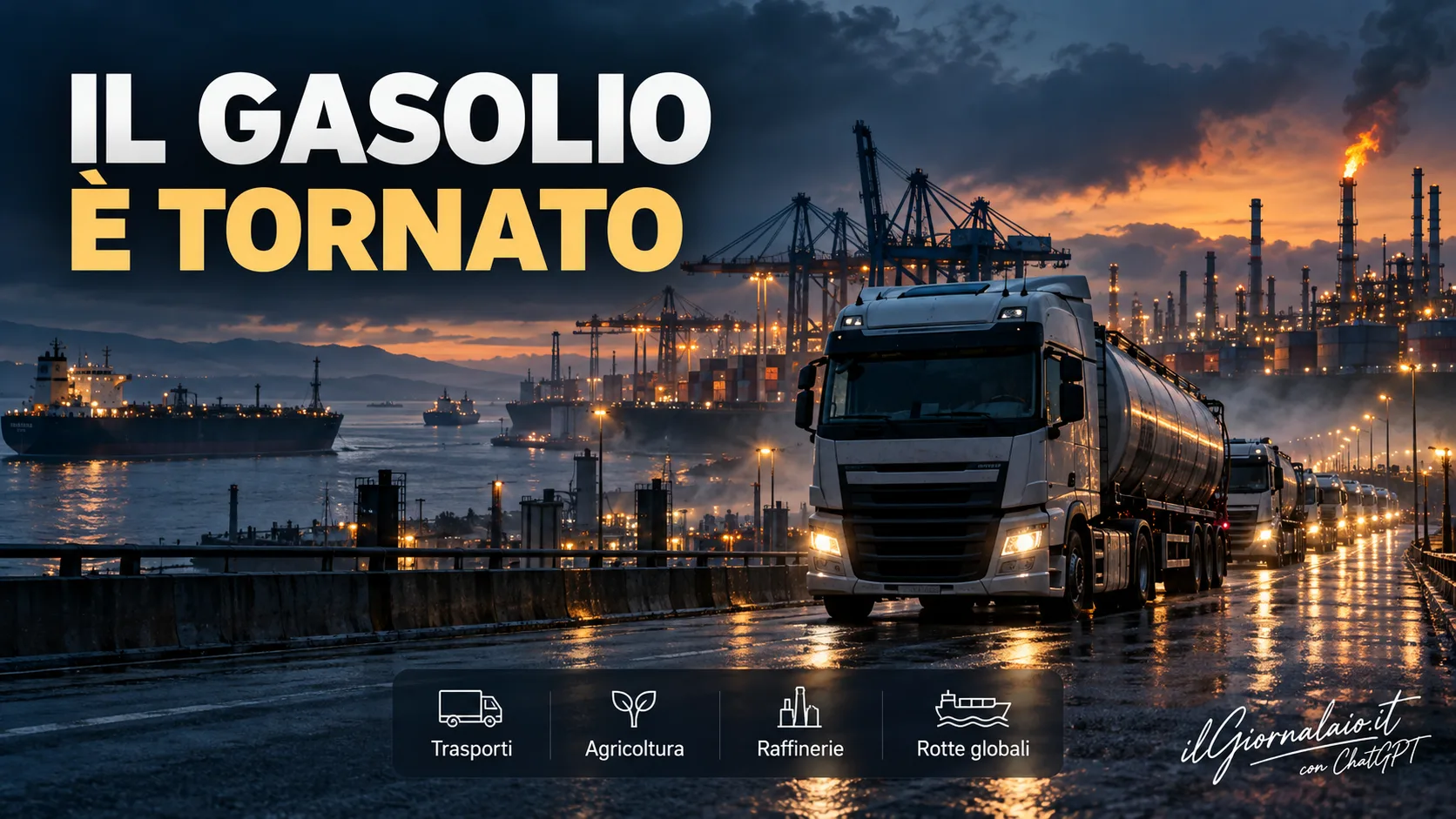 Il gasolio, da nemico pubblico a problema mondiale