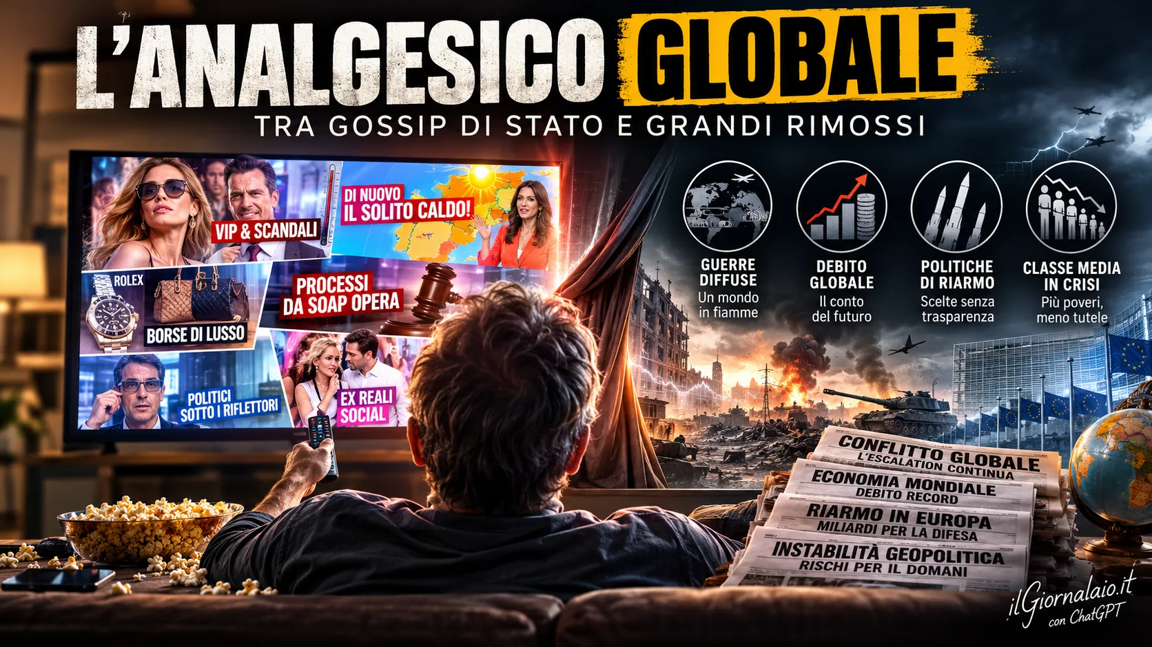 L'Analgesico Globale: tra Gossip di Stato e Grandi Rimossi