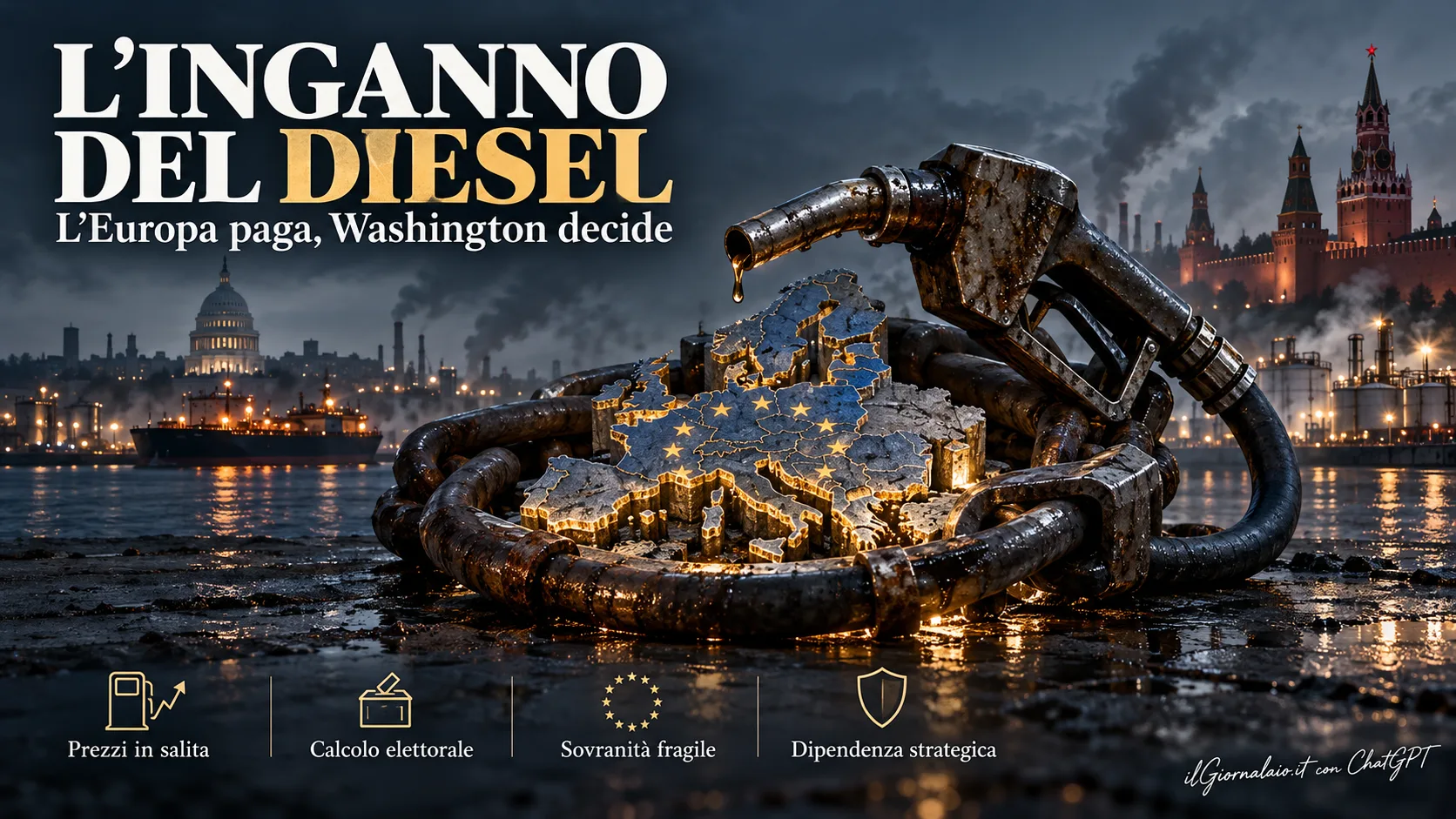 L’inganno del diesel: l’egoismo di Trump mette a nudo l’impotenza di un’Europa a sovranità limitata