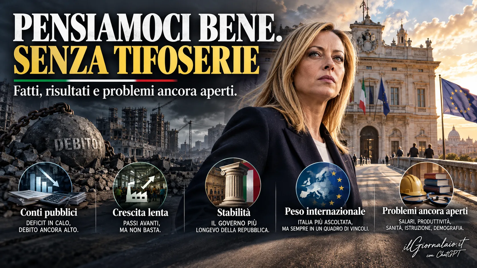 Pensiamoci bene. Ma facciamolo senza tifoserie
