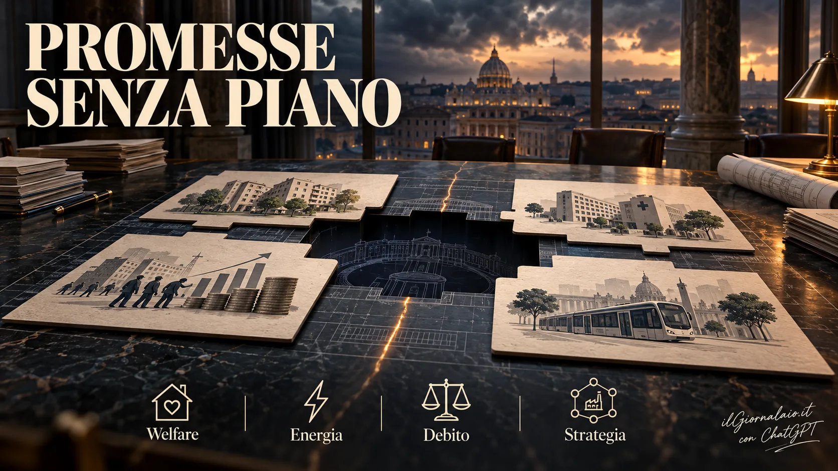 Proposte senza un piano. E ci risiamo.
