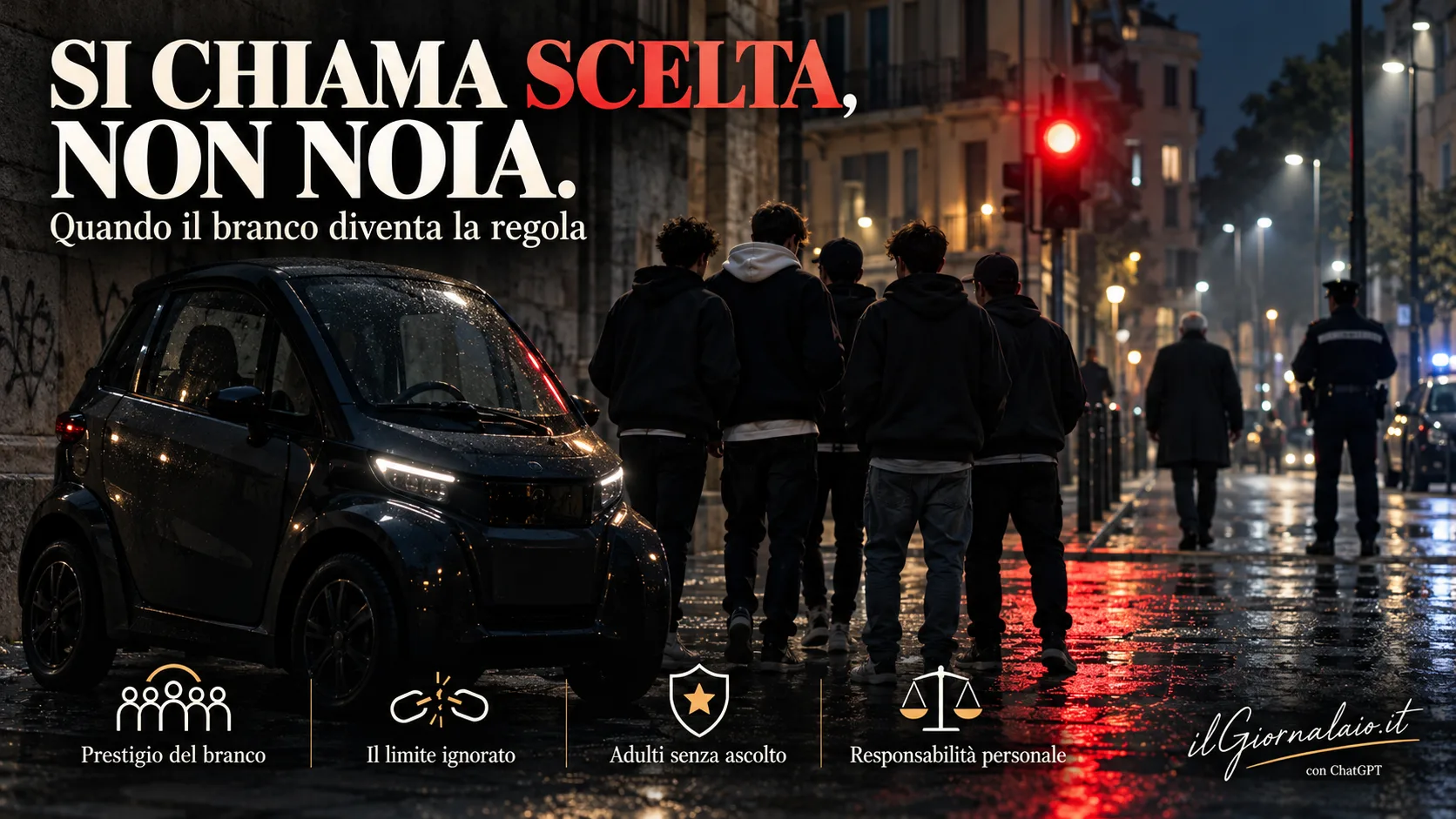 Si chiama scelta, non noia