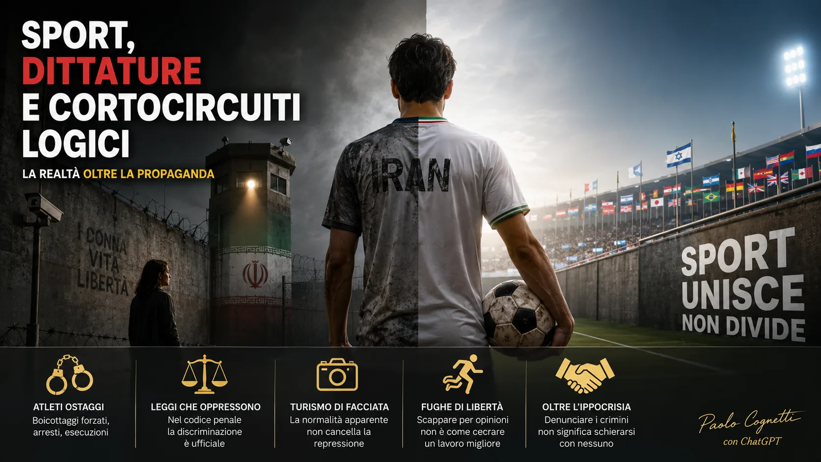 Sport, dittature e cortocircuiti logici: la realtà oltre la propaganda