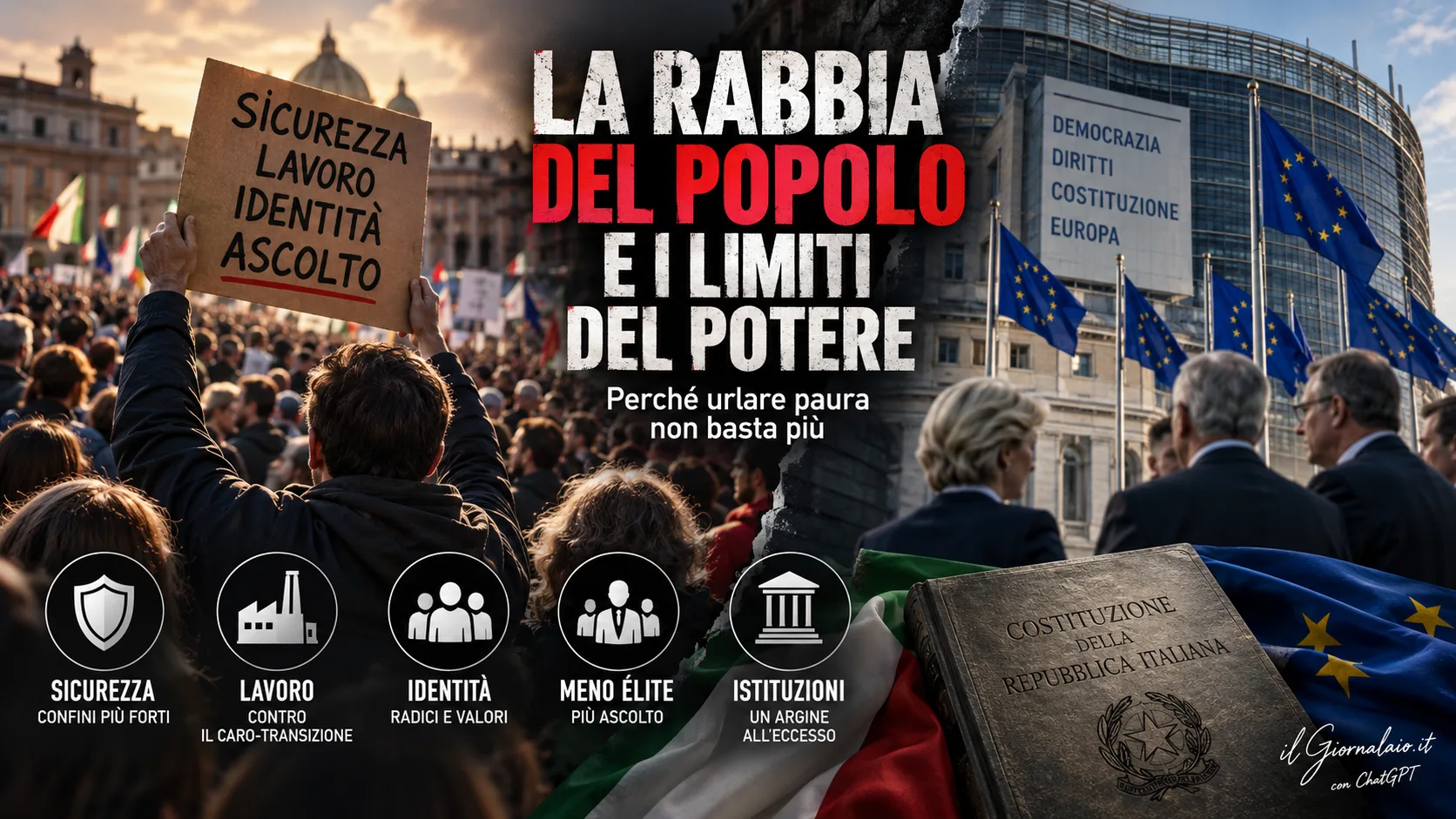 Tra "spettro autoritario" e ascolto del Paese: perché urlare paura non basta più